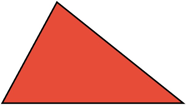 Imágen de triángulo escaleno acutángulo.