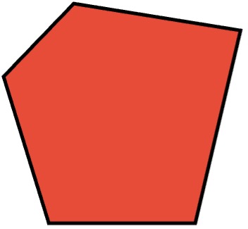 Imagen de un polígon convexo.
