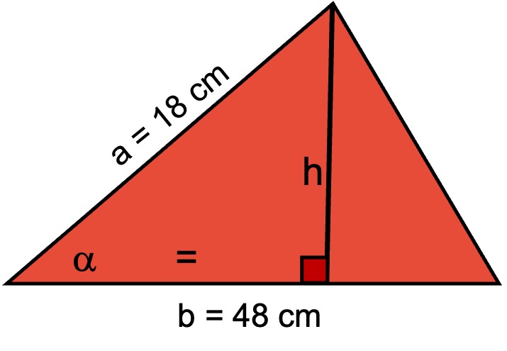 Imagen de ejercicio de triángulo escaleno.