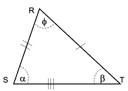 Imagen de un triángulo acutángulo escaleno