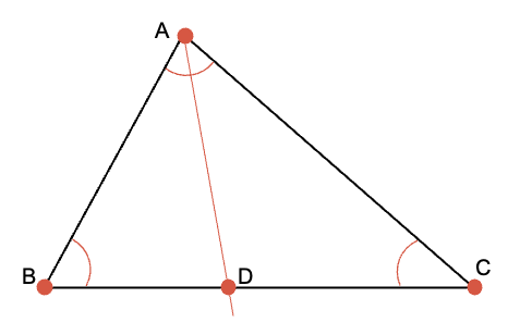 Bisextriz de un triángulo